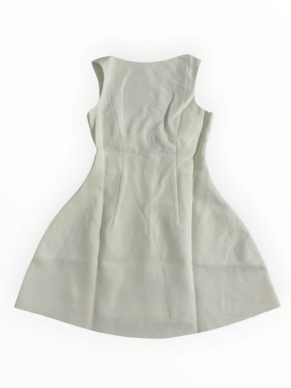Babyboo Alana Mini Dress Ivory Womens Small High Neck Bridal Party NWT